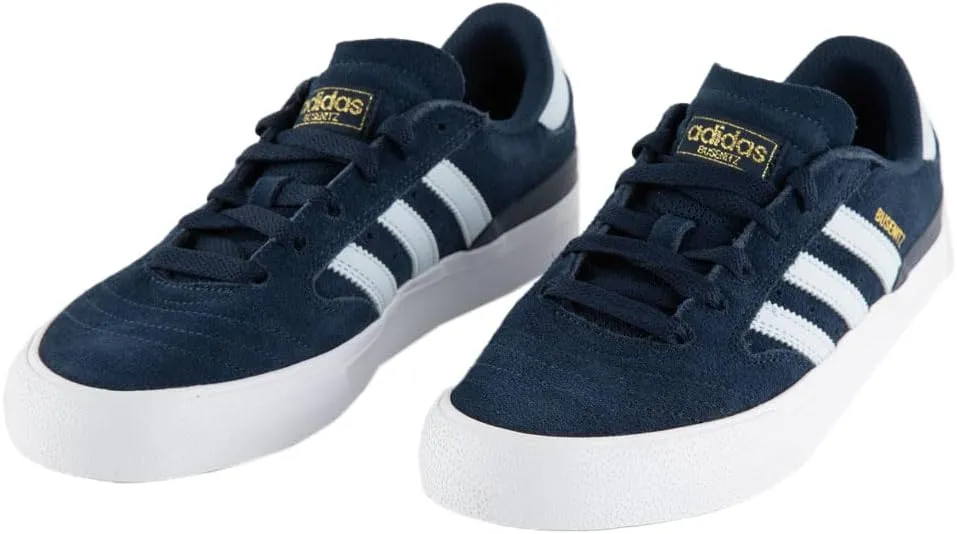 Adidas Busenitz Vulc II Shoes - Collegiate Navy/Halo Blue/Gold FOI - 7.0