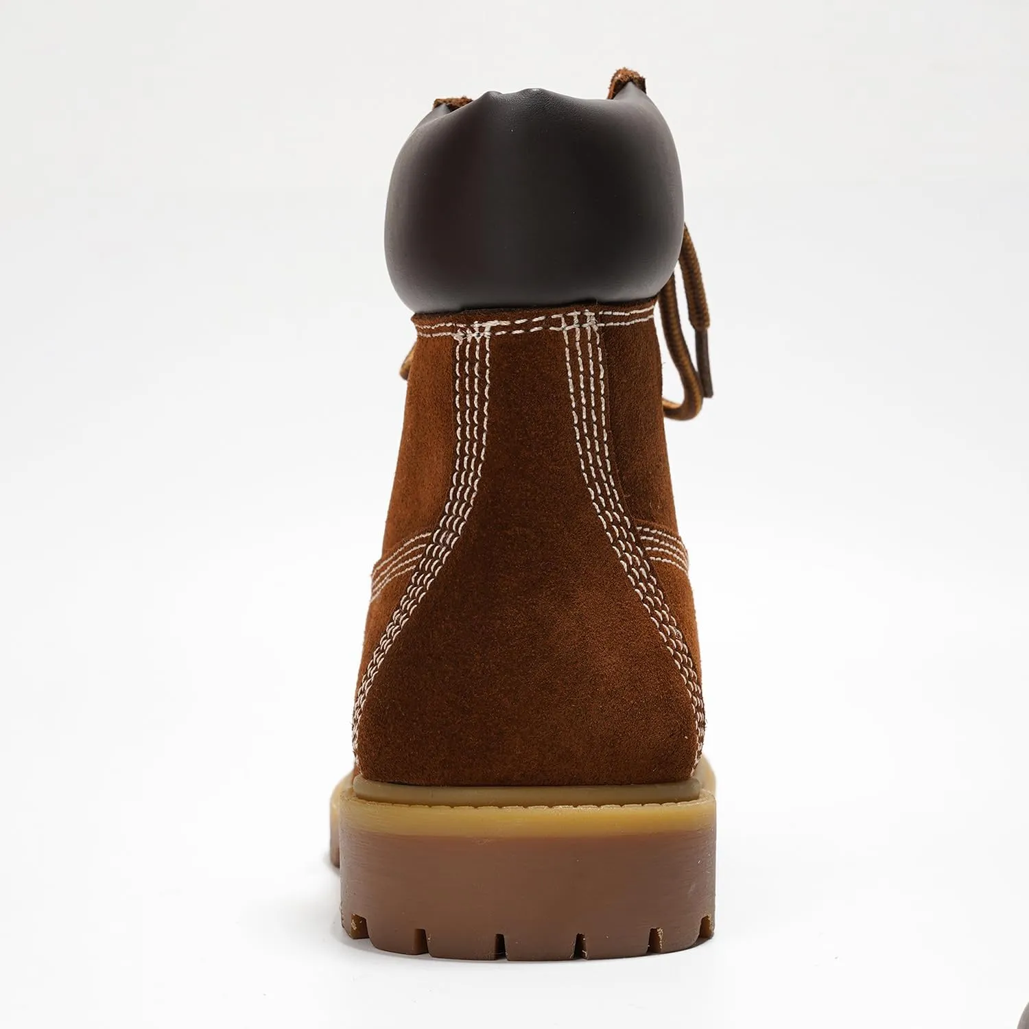 Cape Robbin Cow Suede Leather Slip-Resistant Ankle Boots Womens - Lace-Up Combat Boots - Water-Resistant Fall Moto Boots, Womens Winter Combat Boots (Alecia.A)