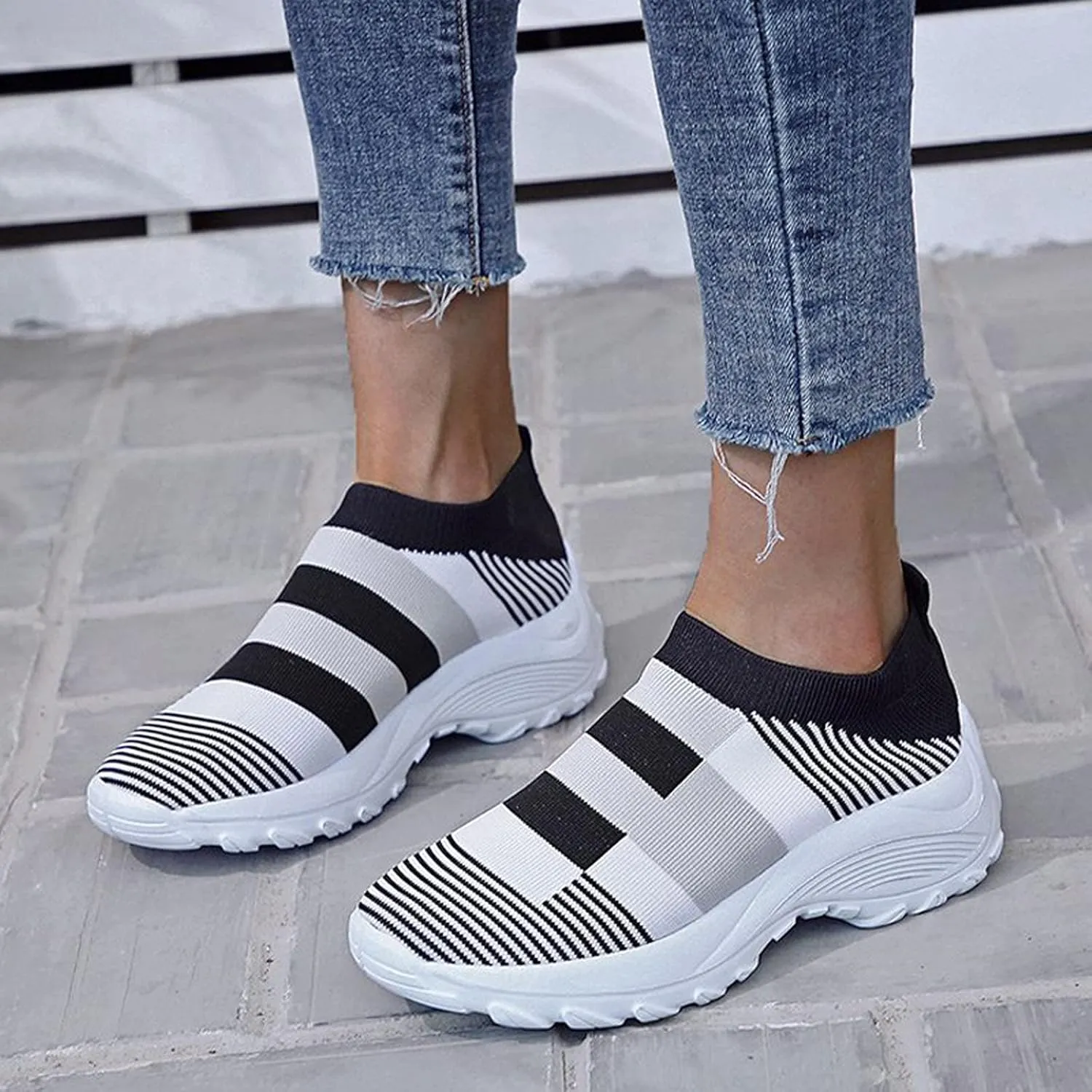 Casual Sneakers for Women Breathable Fashion Sneakers Workout Shoes for Women Non Slip Comfortable Fashion Sneakers