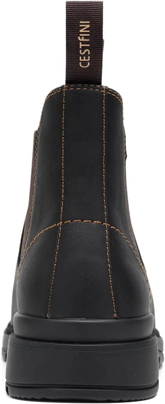 Cestfini Mens Slip On Chelsea Boots