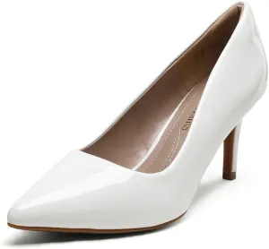 DREAM PAIRS Women's High Stiletto Heels Closed Pointed Toe Dress Pumps Shoes for Wedding Work Office Business, 3 Inches
