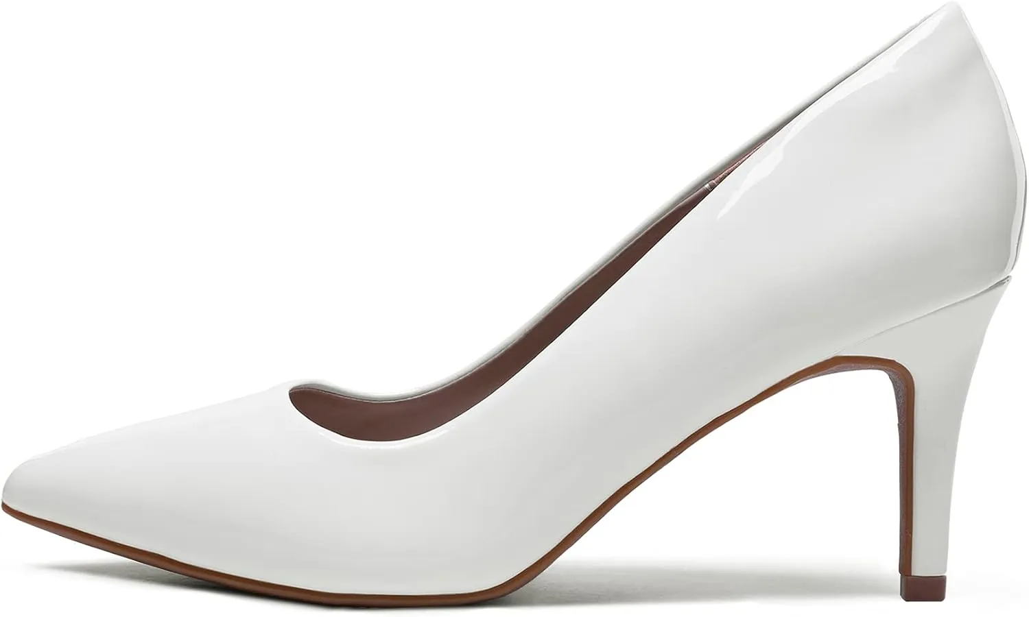 DREAM PAIRS Women's High Stiletto Heels Closed Pointed Toe Dress Pumps Shoes for Wedding Work Office Business, 3 Inches