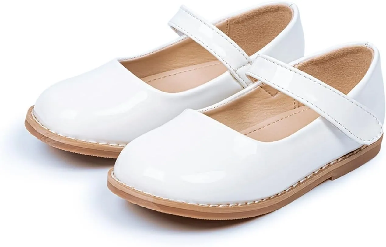 Dress Shoes for Girls Patent Leather Shoes Toddler Girls Mary Jane Shoes Wedding Party Girls School Shoes