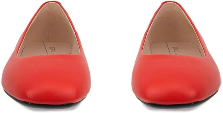 ECCO Women's Margot Plain Toe Ballerina Ballet Flat