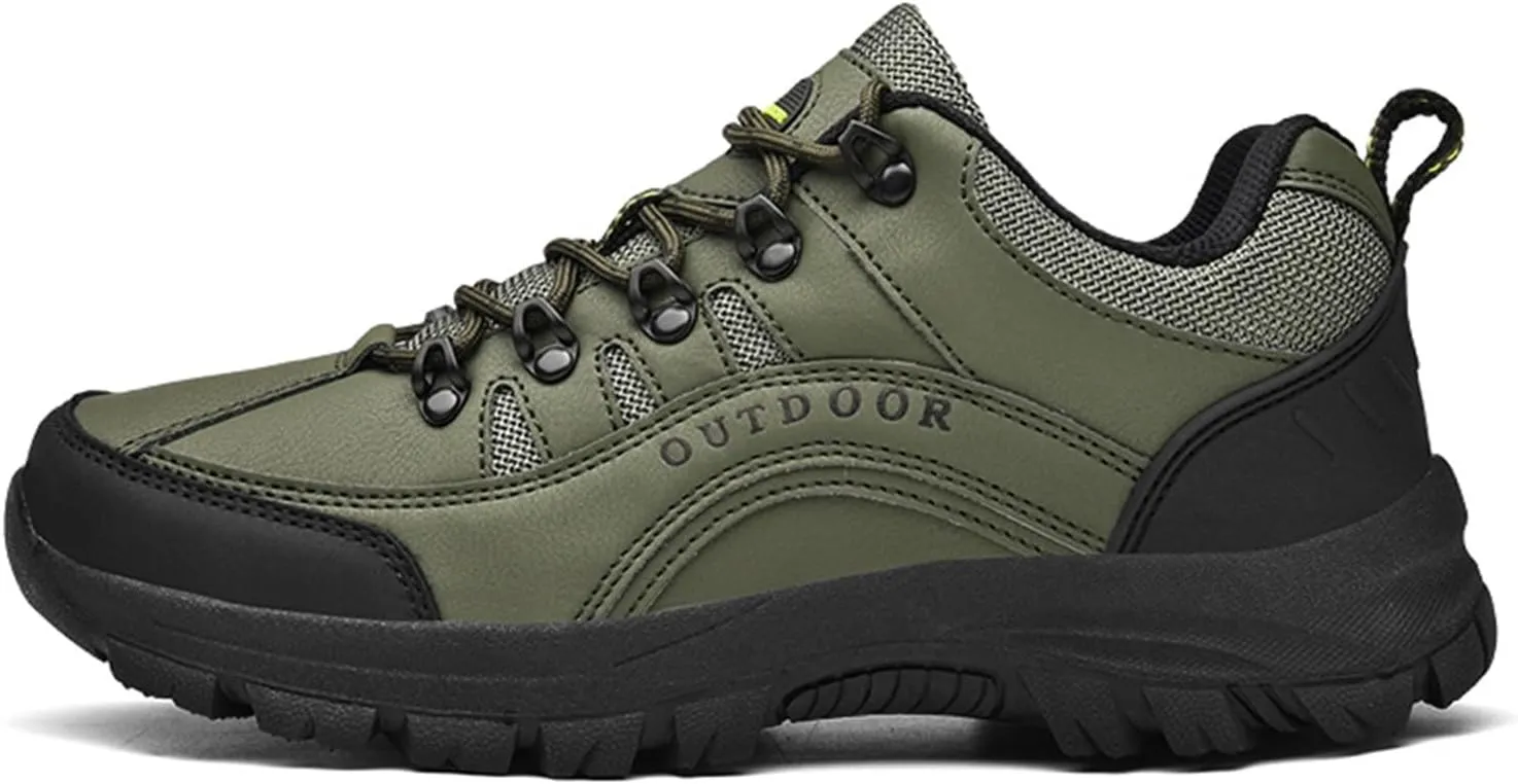 Fashion Summer and Men Hiking Shoes Non Slip Soles Thick Bottom Mesh Breathable Casual Lace Up Mens Casual Sneaker