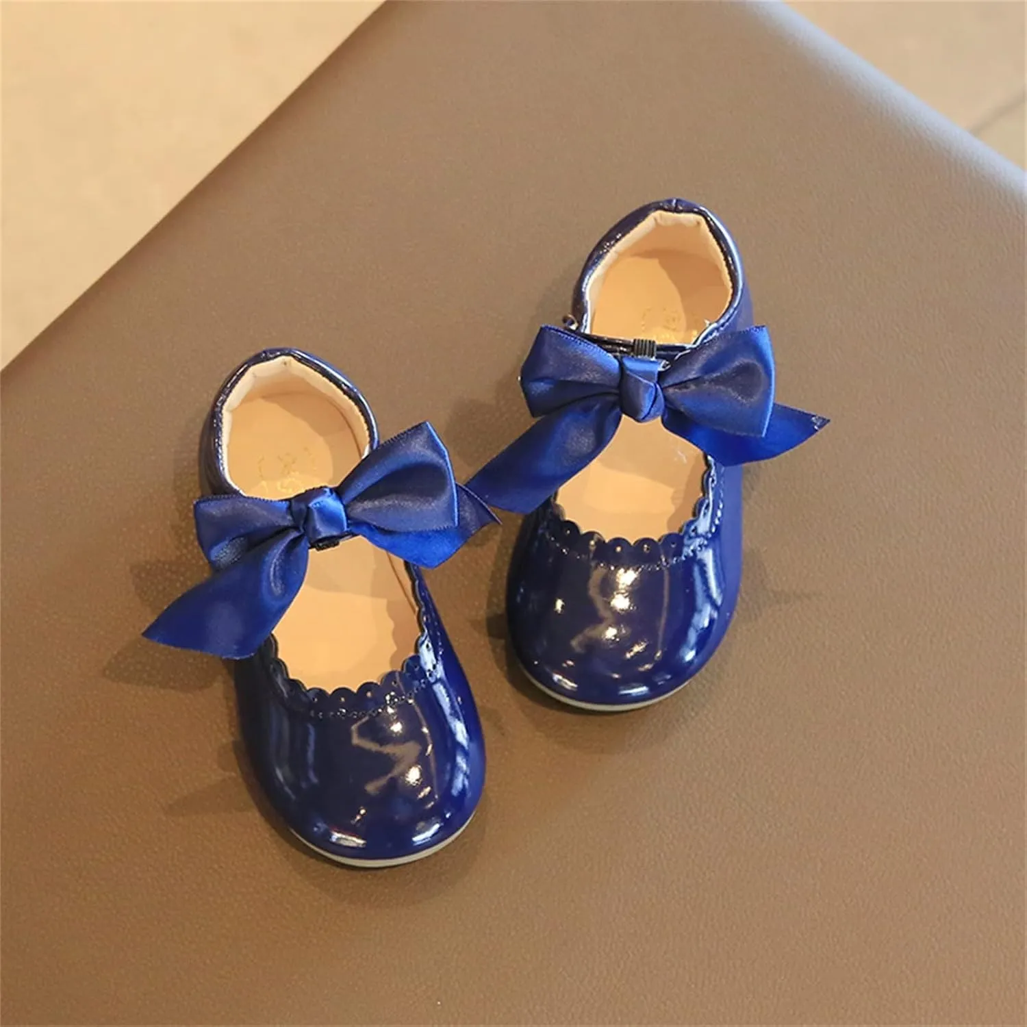 Girl Mary Jane Shoes Baby Girls Cute Ballerina Ballet Flats Flower Baby Dress Shoes Wedding Party School Shoes
