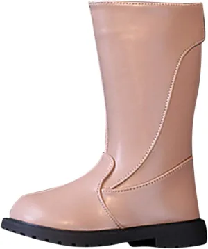 Girls Ankle Boots Fashion Autumn And Winter Girls Mid Calf Boots Flat Bottom Thick Soles Non Slip Outdoor Hiking Shoes