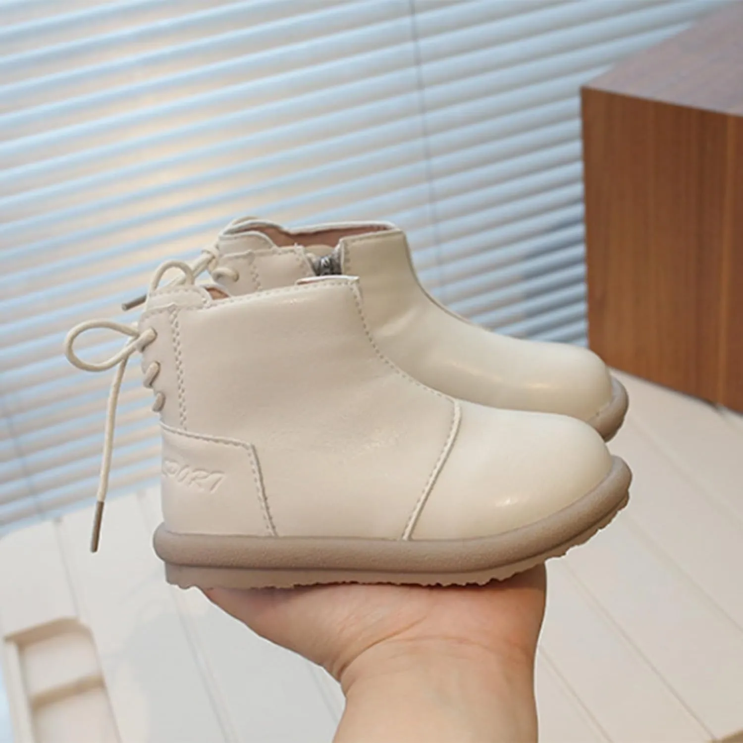 Girls Boots Ankle Boots Girls And Boys Children's Casual Shoes Mesh Soft Sole Breathable Sports Short Boots Round Toe
