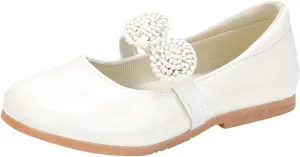 Girls Dress Shoes Mary Jane Pumps Leather Princess Shoes for Girls Wedding Part𝐲 Flower School Shoes Ballet Flat𝐬
