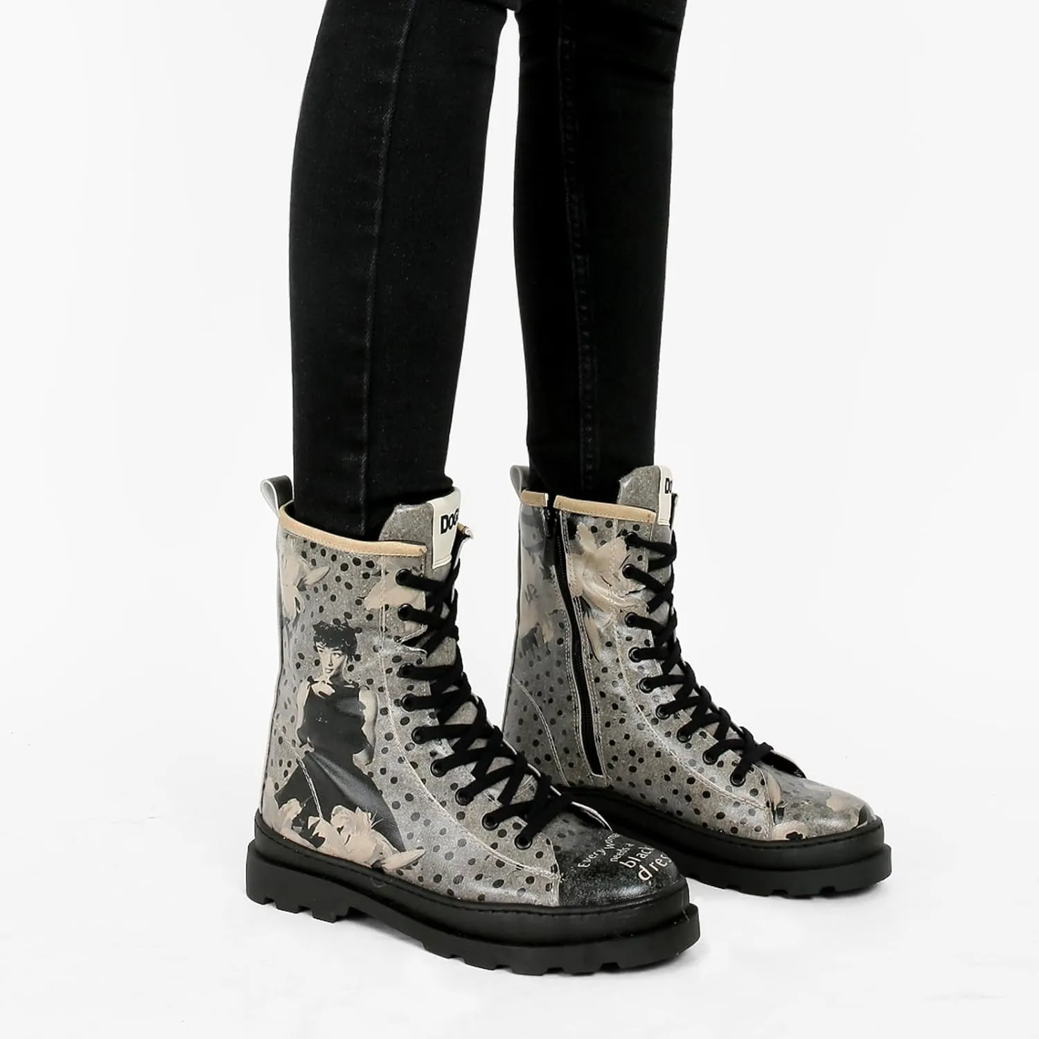 Gisele Boots for Women - Handmade and Vegan Leather Mid Calf Boots for Women,