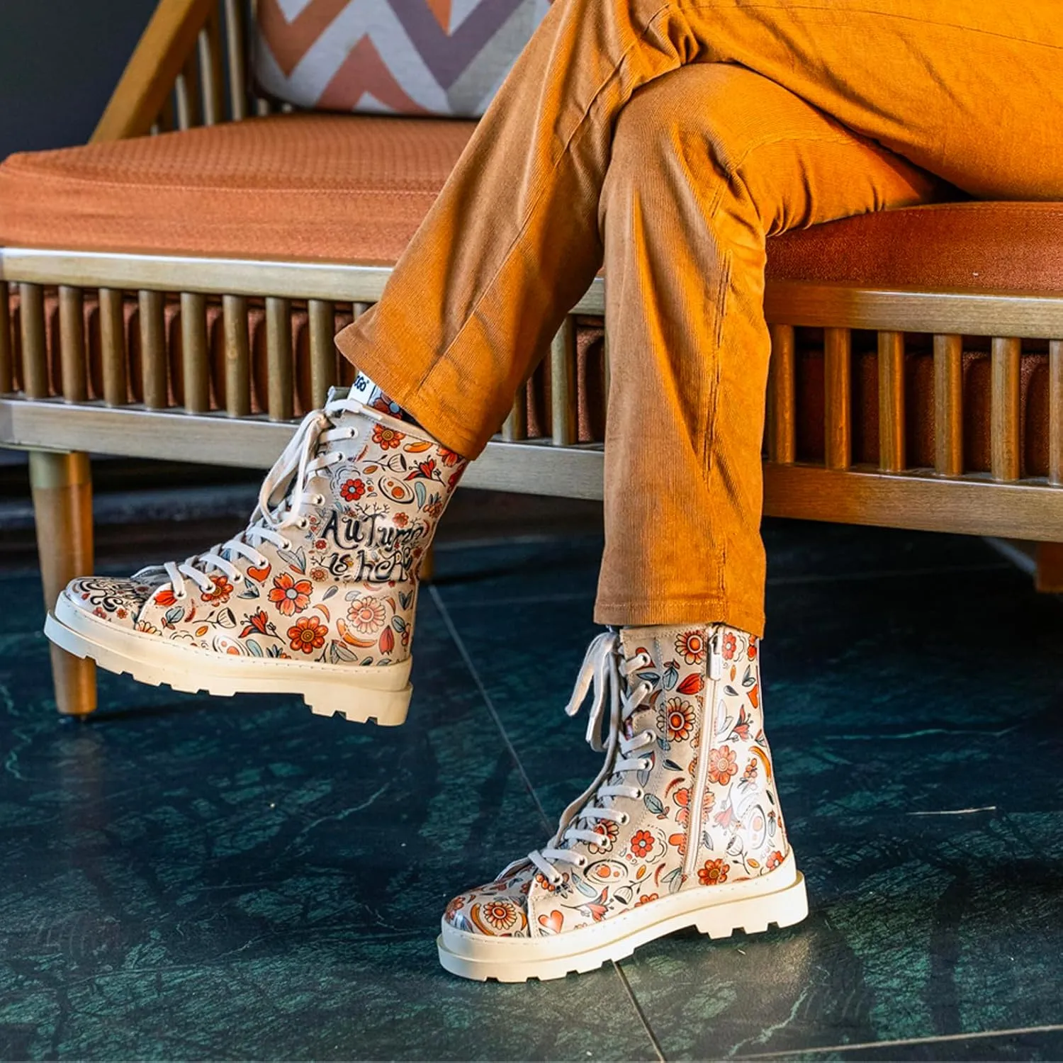 Gisele Boots for Women - Handmade and Vegan Leather Mid Calf Boots for Women,