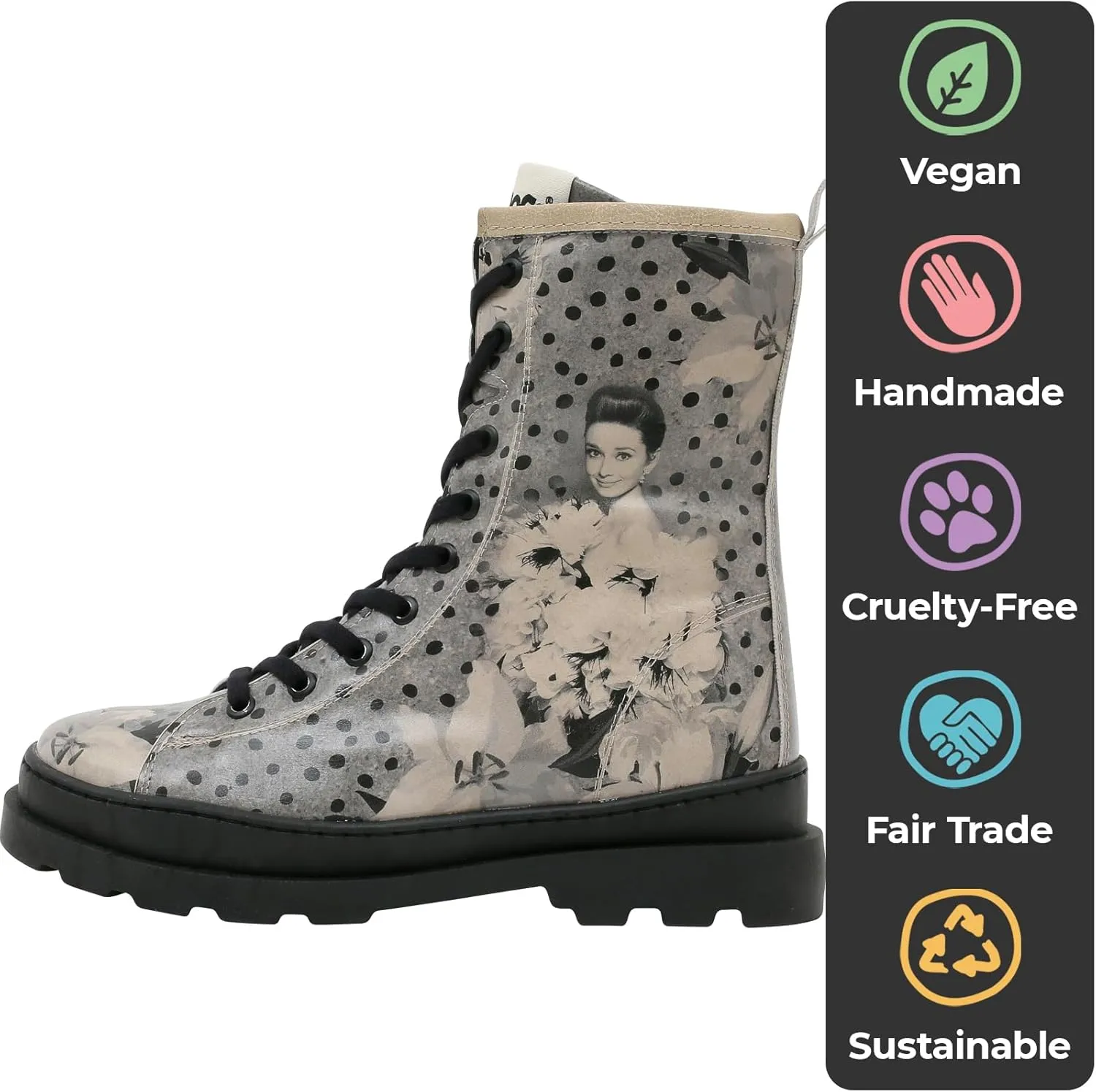 Gisele Boots for Women - Handmade and Vegan Leather Mid Calf Boots for Women,