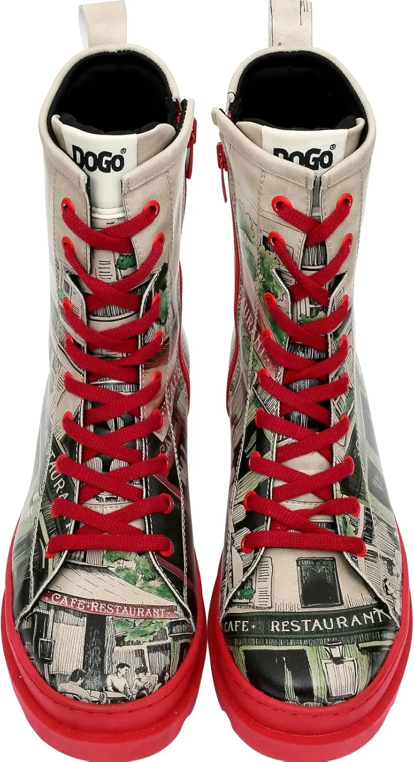 Gisele Boots for Women - Handmade and Vegan Leather Mid Calf Boots for Women,