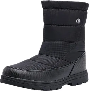 Hiking Boots Women Women's Winter Warm Plus Cotton Thickened Snow Boots For Men Non Slip Splash Zipper Booties