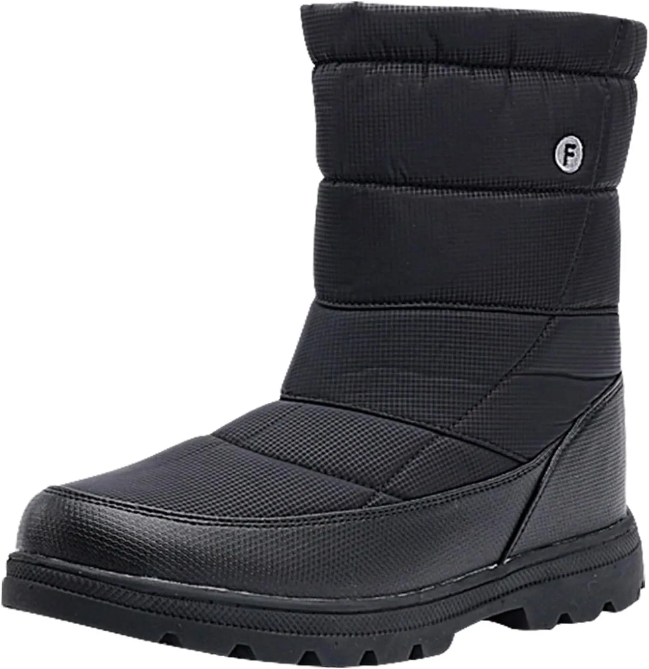 Hiking Boots Women Women's Winter Warm Plus Cotton Thickened Snow Boots For Men Non Slip Splash Zipper Booties