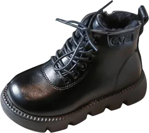 Infant Boots Fashion Spring And Autumn Children Boots Boys And Girls Ankle Boots Thick Bottom Non Leather Comfort Shoes
