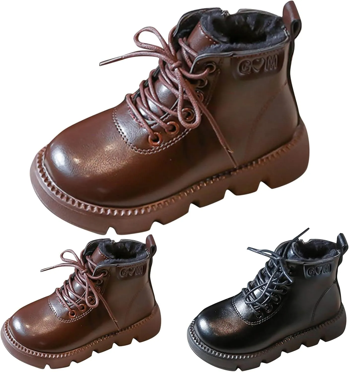Infant Boots Fashion Spring And Autumn Children Boots Boys And Girls Ankle Boots Thick Bottom Non Leather Comfort Shoes