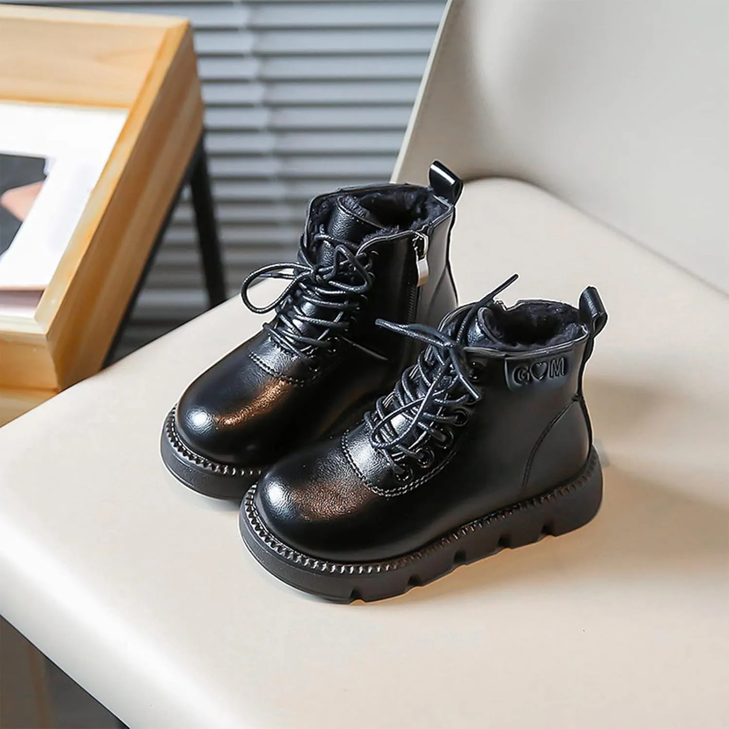 Infant Boots Fashion Spring And Autumn Children Boots Boys And Girls Ankle Boots Thick Bottom Non Leather Comfort Shoes