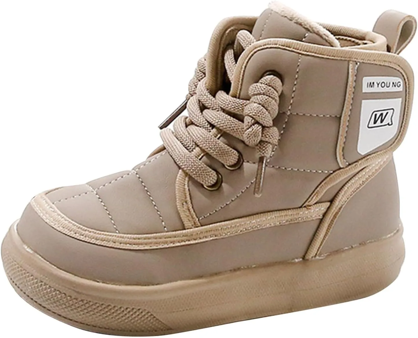 Kids Ankle Boots Boys And Girls Spring And Autumn Winter Fashion Thick Baby Cotton Boots Children's Two Walking Boot