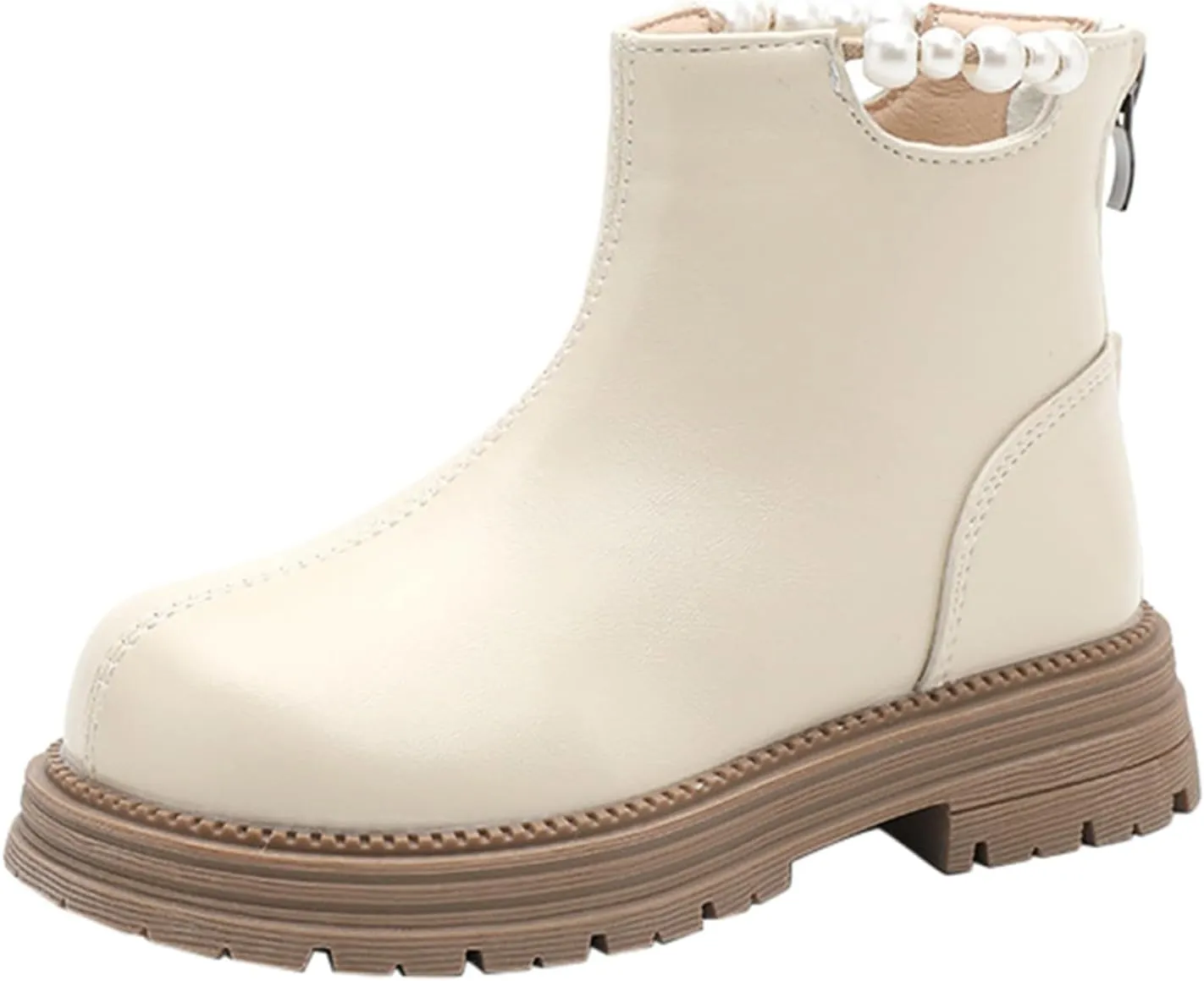 Kids Ankle Boots Girls Spring Autumn Winter Children's Shoes Little Girls Temperament Beaded Princess Walking Boot