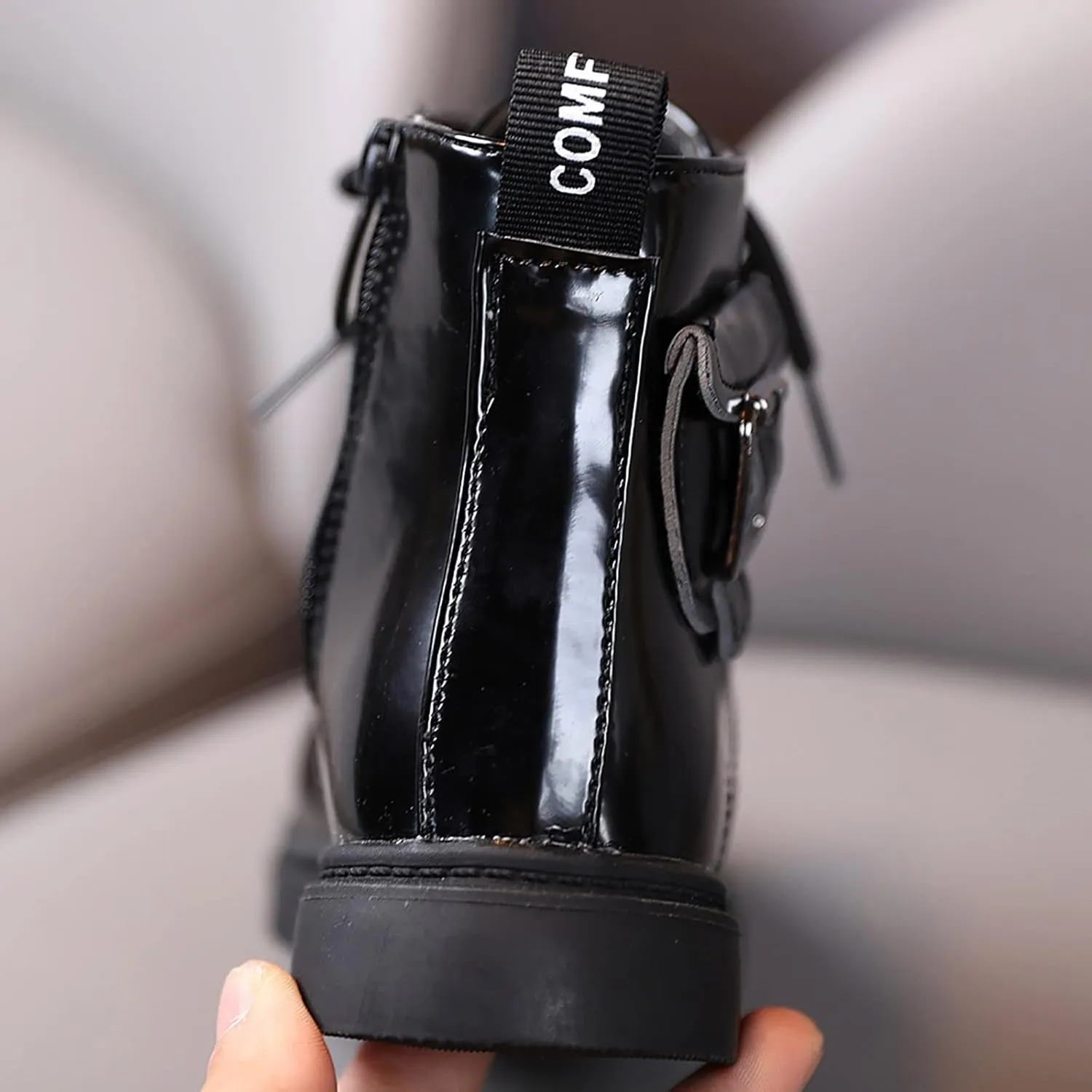 Kids Girls Ankle Bootie Boys And Girls Ankle Boots Short Boots Toddler Boots Waterpoor Leather Classic Hiking Boots