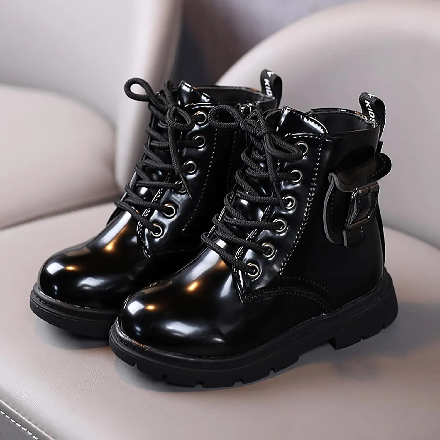 Kids Girls Ankle Bootie Boys And Girls Ankle Boots Short Boots Toddler Boots Waterpoor Leather Classic Hiking Boots