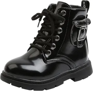 Kids Girls Ankle Bootie Boys And Girls Ankle Boots Short Boots Toddler Boots Waterpoor Leather Classic Hiking Boots