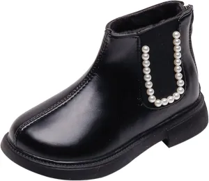 Kids Girls Ankle Bootie Fashion Winter Children Boots For Boys And Girls Flat Bottom Non Slip Classic Hiking Boots