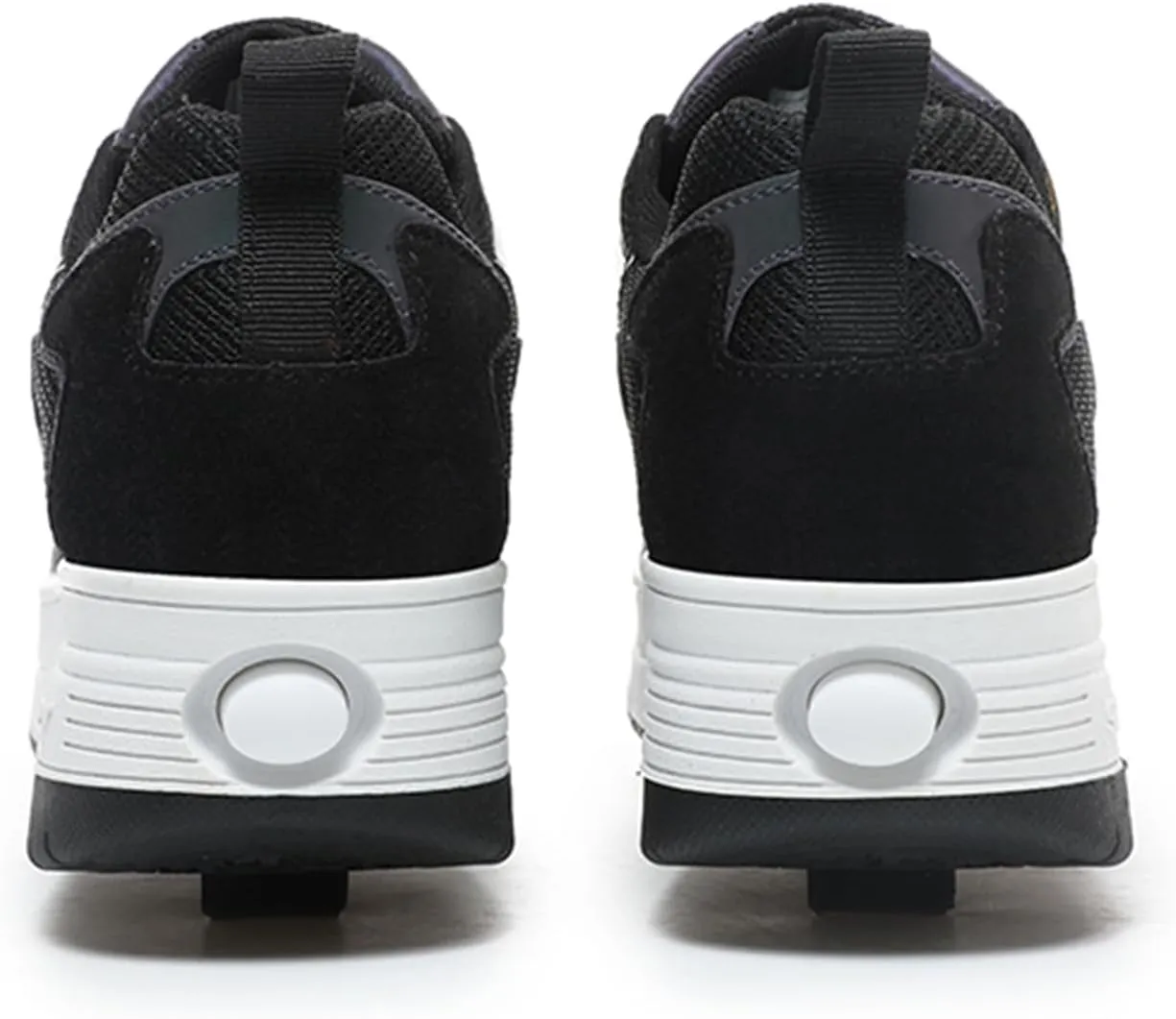 Kids Roller Skate Shoes with Wheels Roller Sneakers for Boys Girls Kids Deformation Wheeled Shoes ﻿