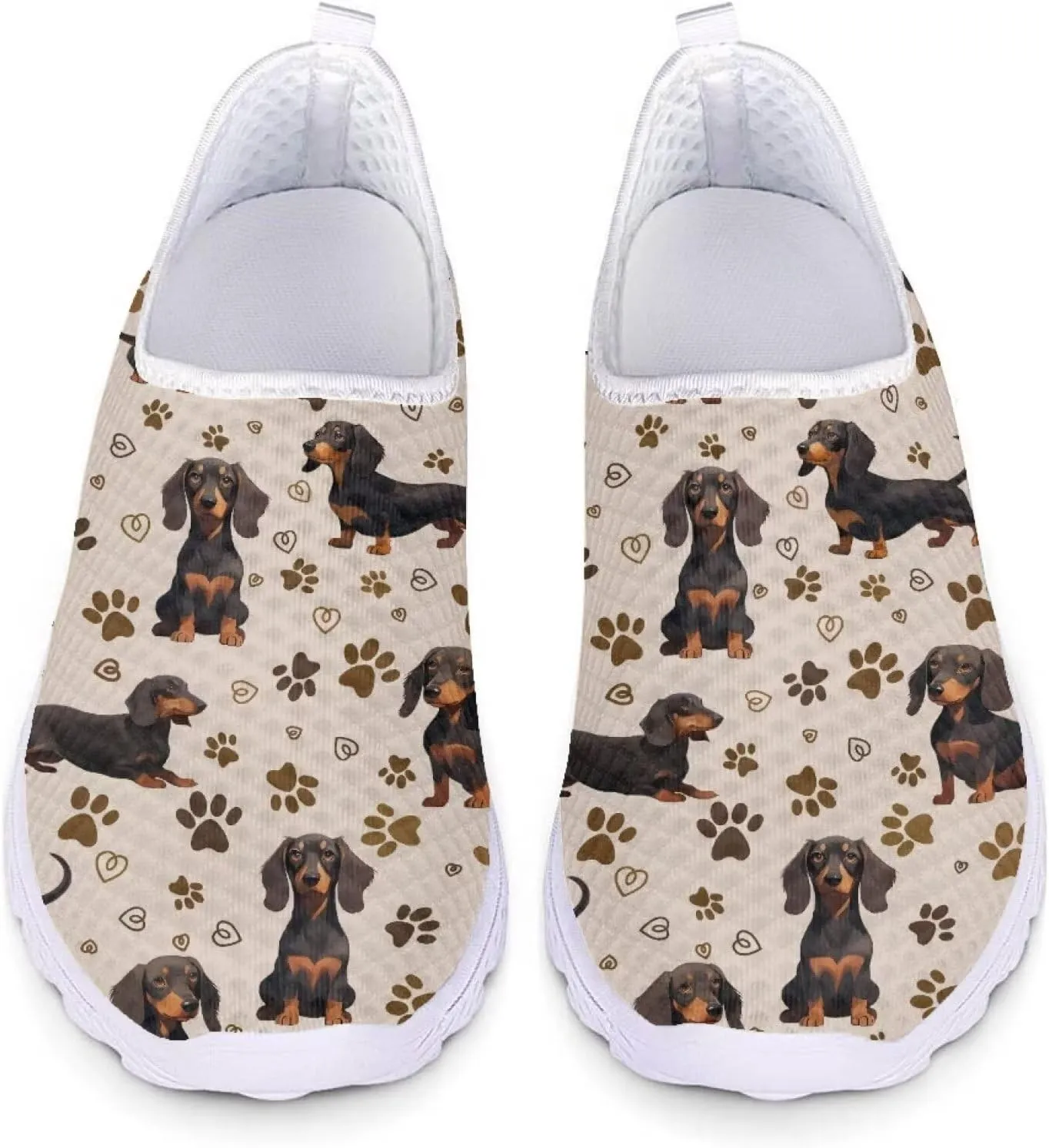 Kuiaobaty Fashion Sneakers Slip-Ons Walking Shoes Women's Men's Athletic Casual Footwear Lightweight Breathable Loafers