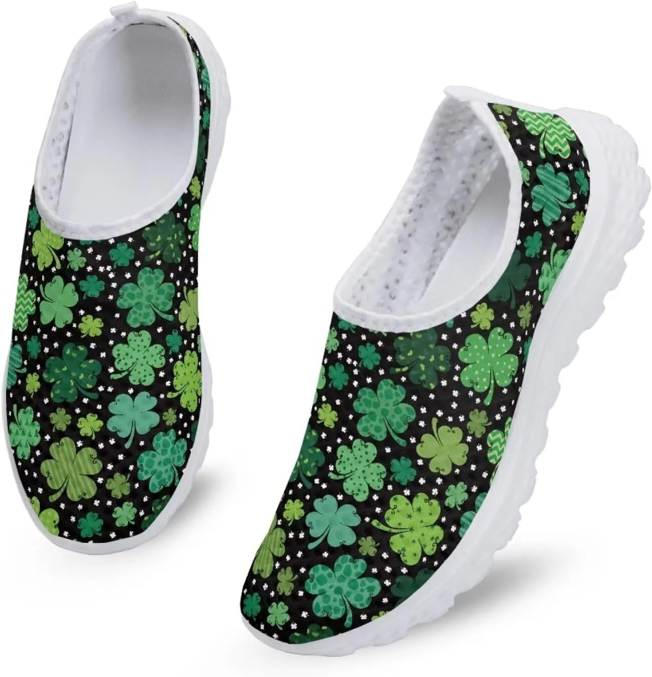 Kuiaobaty Fashion Sneakers Women's Slip-Ons Men's Walking Shoes Athletic Casual Footwear Lightweight Breathable Loafers