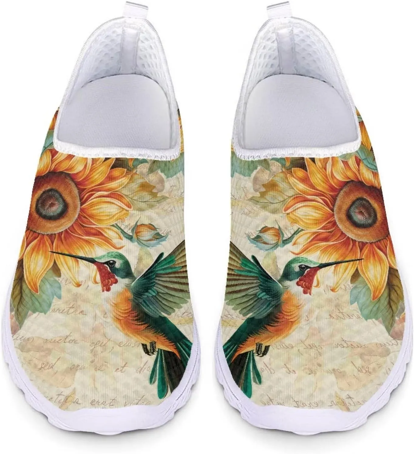 Kuiaobaty Women's Slip-Ons Men's Walking Shoes Fashion Sneakers Athletic Casual Footwear Lightweight Breathable Loafers