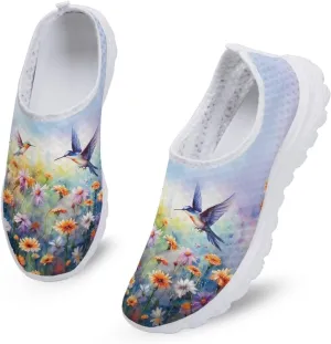 Kuiaobaty Women's Slip-Ons Men's Walking Shoes Fashion Sneakers Athletic Casual Footwear Lightweight Breathable Loafers