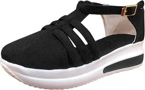 Ladmiple Sneakers For Women Comfortable Shoes Slip On Platform Shoes Fashion Dressy Casual Summer Walking Flats Loafers