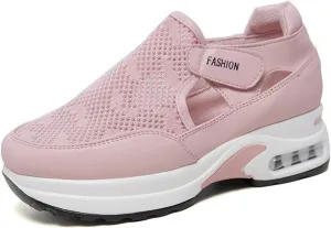 Ladmiple Sneakers For Women Walking Shoes Slip On Fashion Dressy Casual Summer Cute Comfortable Non Slip Flats Loafers