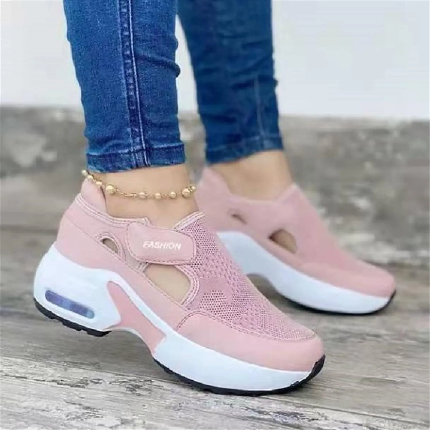 Ladmiple Sneakers For Women Walking Shoes Slip On Fashion Dressy Casual Summer Cute Comfortable Non Slip Flats Loafers
