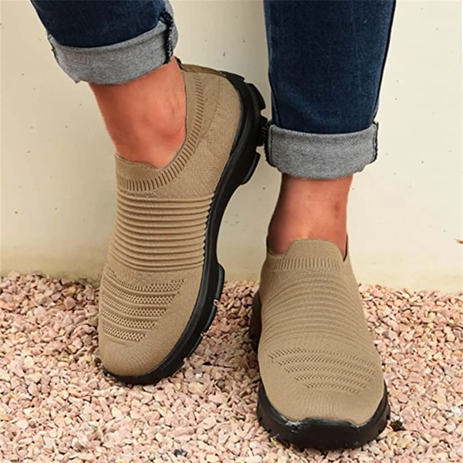 Lausiuoe Sneakers For Women Walking Shoes Comfortable Walking Running Shoes Athletic Non Slip Tennis Fashion Sneaker