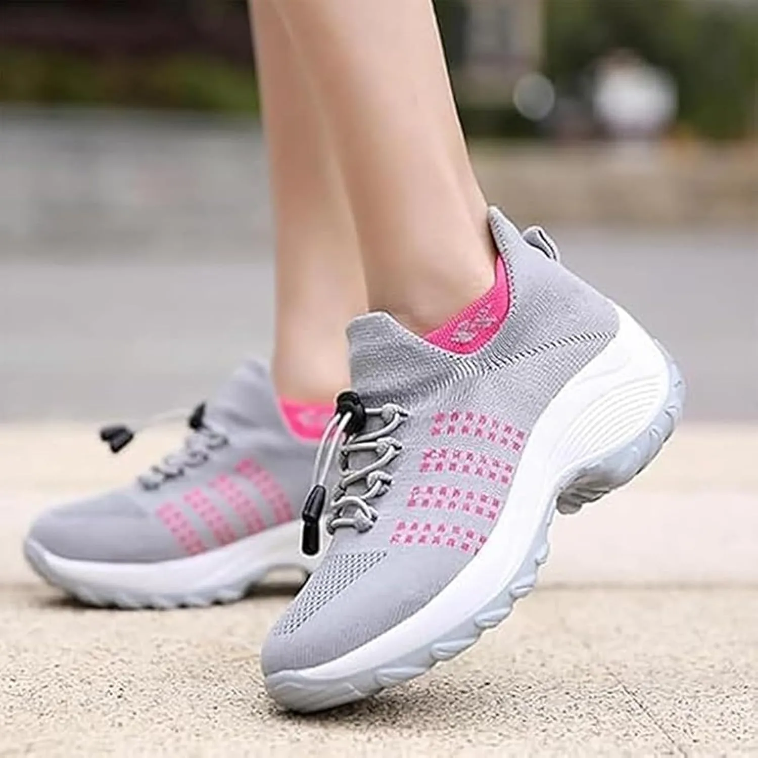 Loafers for Women Casual Comfortable Lightweight Loafers Slip On Sneakers Women Comfortable Casual Walking Tennis Shoes
