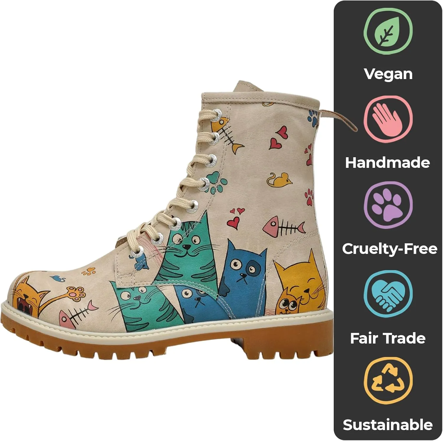 Long Boots for Women  Vegan Leather and Unique Design Womens Winter Boots, Comfortable and Stylish Womens Boots