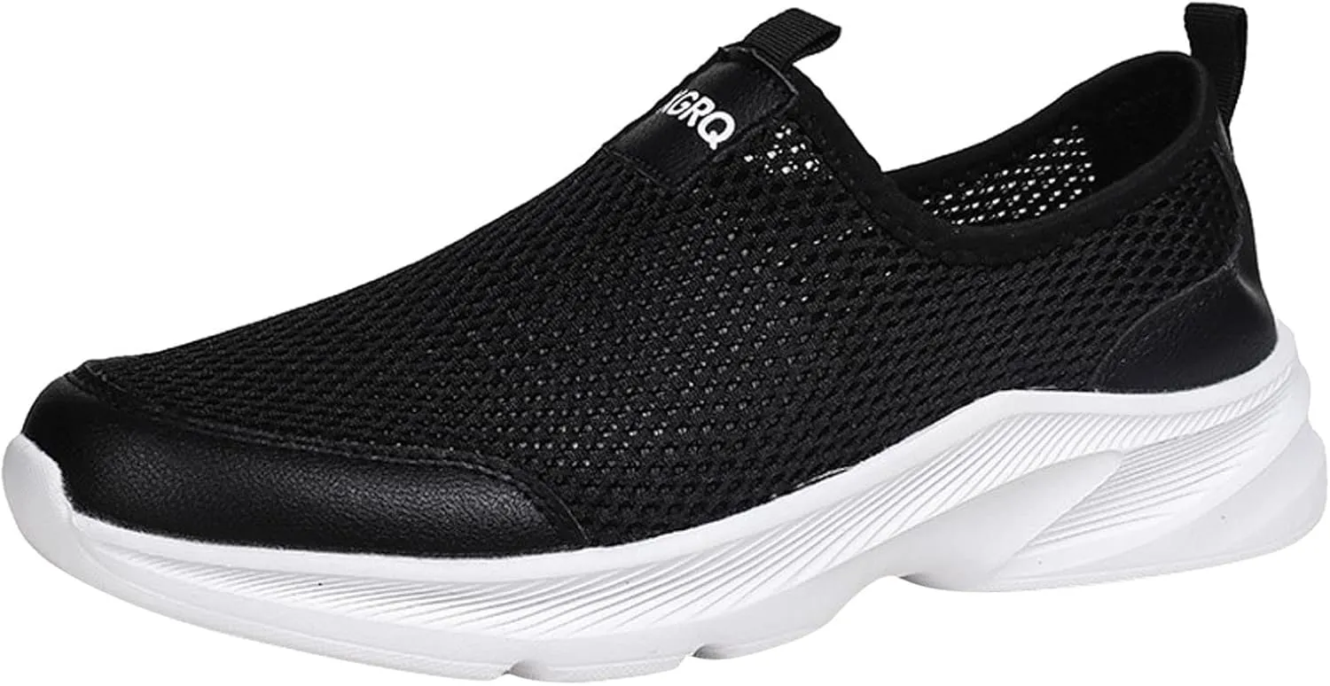 Men Sports Shoes Fashionable Simple and Solid Color The New Pattern Summer Non Slip Thick Mesh Sneaker Shoes Men