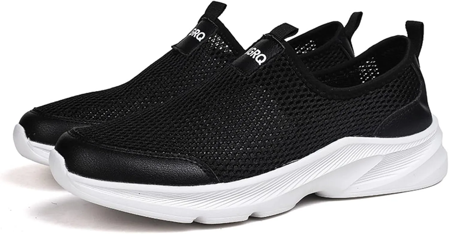Men Sports Shoes Fashionable Simple and Solid Color The New Pattern Summer Non Slip Thick Mesh Sneaker Shoes Men