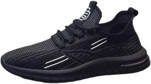 Mens Casual Dress Sneakers Fashion Walking Mesh Oxfords Shoes Business Work Lightweight Soft Sole Comfortable for Work Office Dress Outdoor