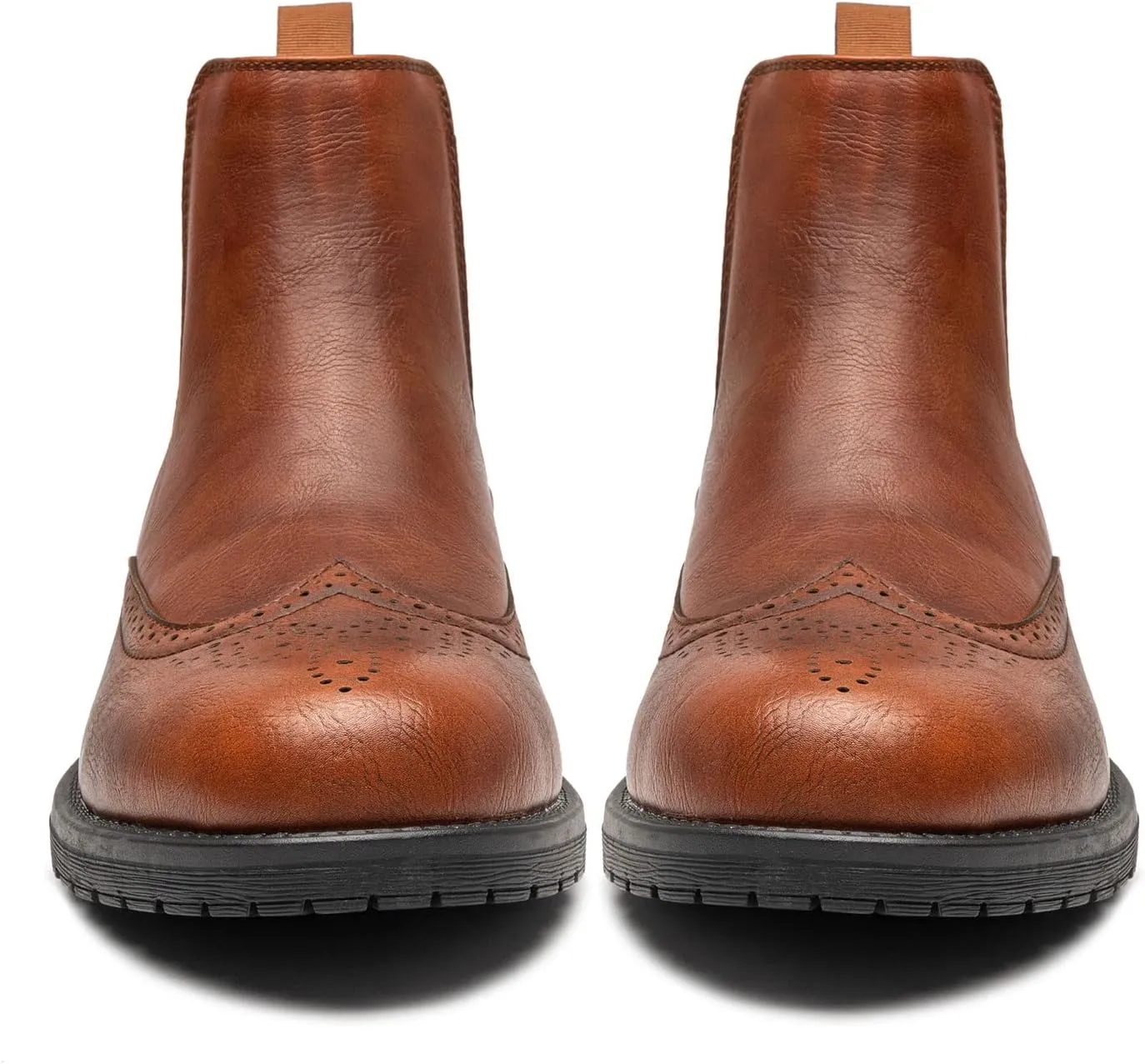 Men's Chelsea Boots Slip-on Formal Dress Boots for Men Casual Ankle Men Boots