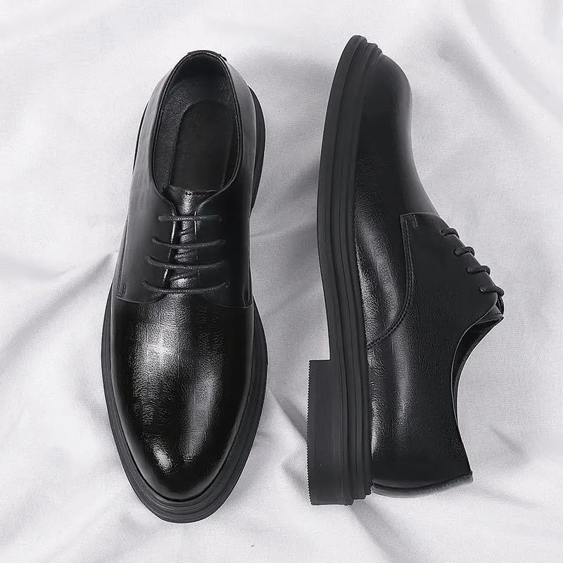 Mens Dress Sneakers Luxury Modern Leather Business Casual Scale Pattern Comfort Formal Shoes Pointed Toe Patent Leather Slip-on Loafers Wedding Dress Shoes