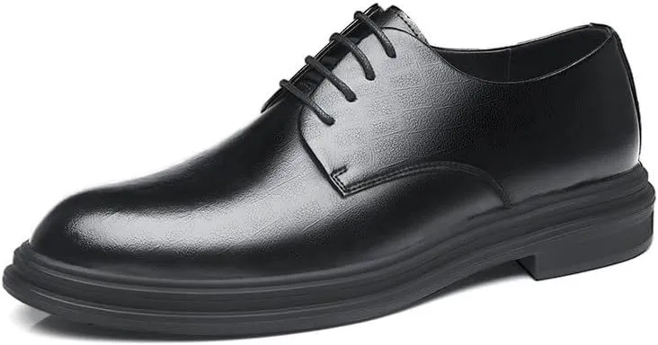 Mens Dress Sneakers Luxury Modern Leather Business Casual Scale Pattern Comfort Formal Shoes Pointed Toe Patent Leather Slip-on Loafers Wedding Dress Shoes