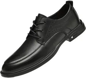 Men's Fashion Oxford Shoes Mens Business Formal Casual Patent Leather Dress Shoes Classic Lace-Up Loafers for Men