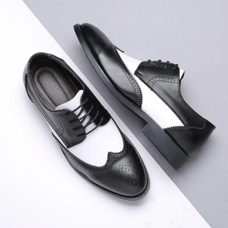 Men's Orthopedic Leather Shoes Mens Sneaker Oxford Shoes