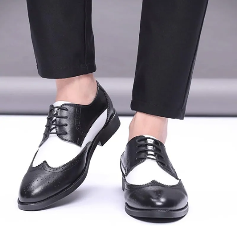 Men's Orthopedic Leather Shoes Mens Sneaker Oxford Shoes