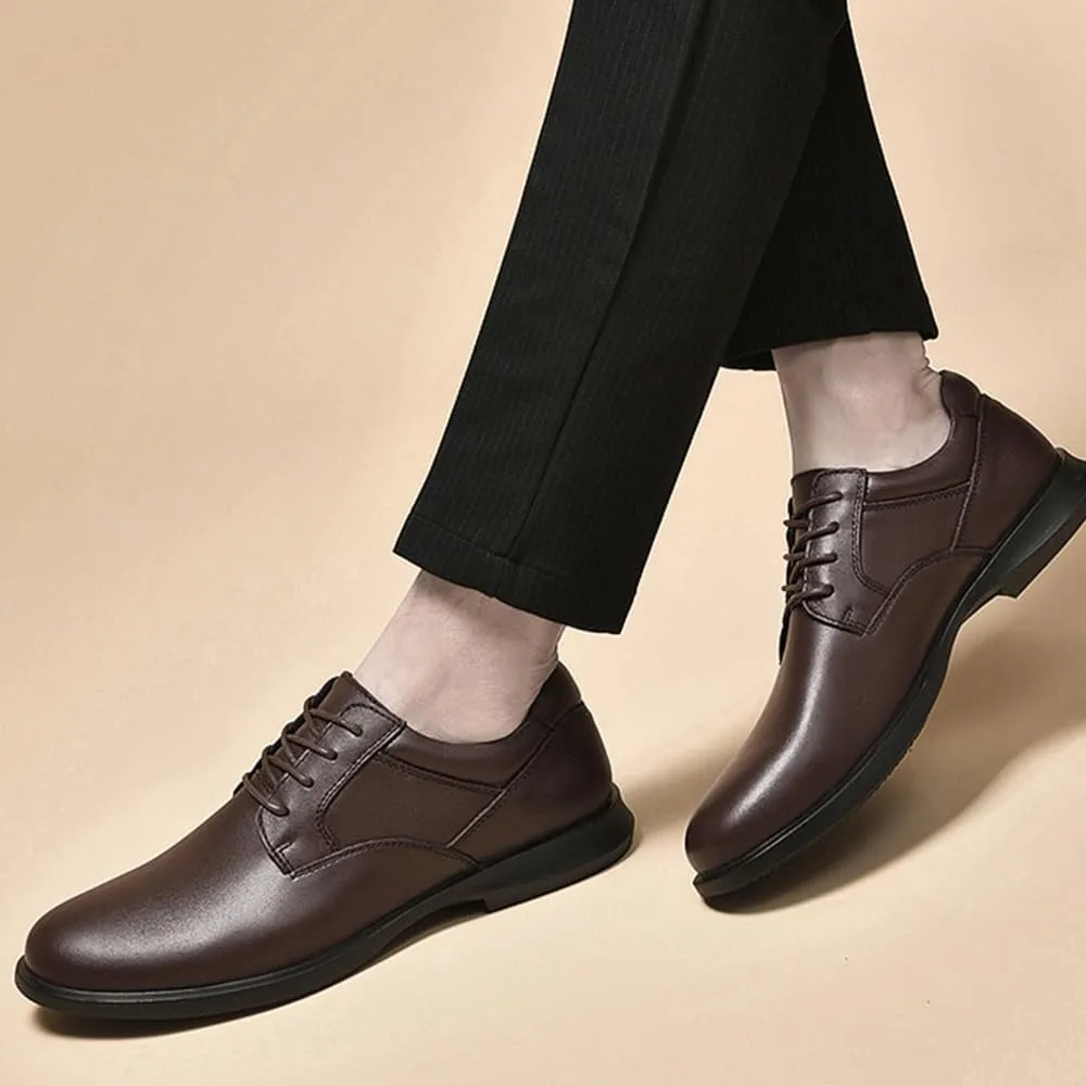 Mens Oxfords Shoes Fashion Slip-ons Business Office Wedding Pointed Toe Classic Formal Business Shoes