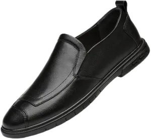 Mens Slip-Ons Loafers Fashion Classic Pointed Toe Oxford Shoes Men's Patent Leather Dress Shoes
